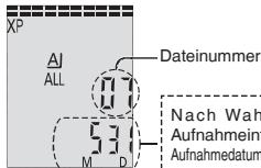 PANASONIC RRUS550 - Wahl einer Datei - 1