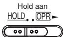 PANASONIC RRUS570 - Hold in-/uitschakelen - 1
