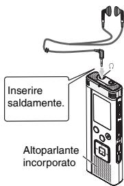 Inserire saldamente. Altoparlante incorporato