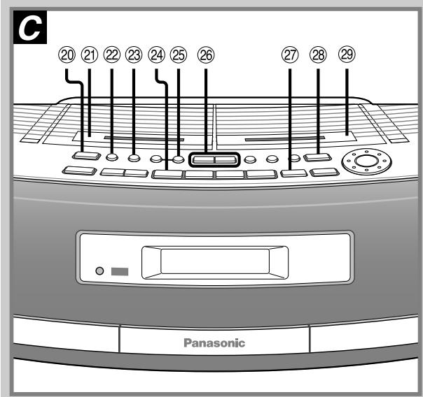 PANASONIC RX-ED50A - Retrait des piles - 3