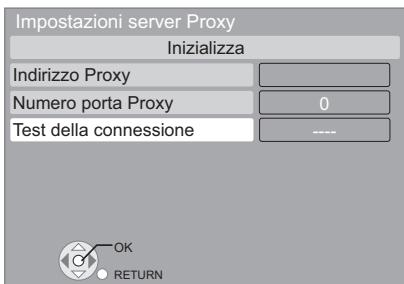 PANASONIC SC-BT200 - Test di “Impostazioni server Proxy” - 1