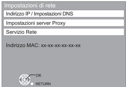 PANASONIC SC-BT200 - Test di “Indirizzo IP / Impostazioni DNS” - 3