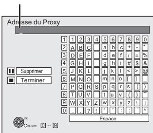 Adresse du Proxy Supprimer Terminer 1 1 2 3 4 5 6 7 8 9 0 2 A B C 3 D E F 4 G H I 5 J K L 6 M N O 7 P Q R S 8 T U V 9 W X Y Z W X Y Z Espace 0 . . ? ! " : : ^