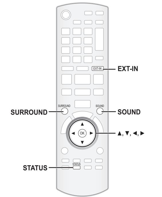 PANASONIC SC-BT200 - Ascoltare l'apparecchio TV, ecc. con i diffusori di questa unità - 1