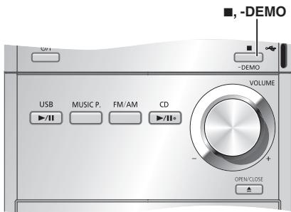 PANASONIC SC-PM5 - Función de demostración - 1