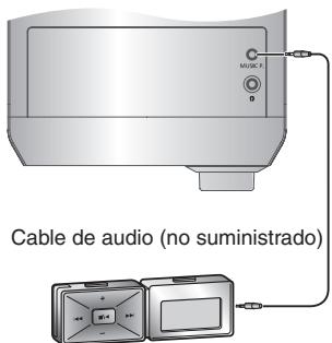 PANASONIC SC-PM5 - Conexión con un equipo portátil de audio - 1