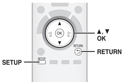 PANASONIC SC-PT170 - Ändern der Einstellungen des Wiedergabegeräts - 1