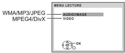 PANASONIC SC-PT170 - Utiliser le menu lecture - 1