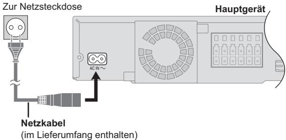 PANASONIC SC-PT170 - schritt 3 | Anschluss der Wechselstromversorgung - 1