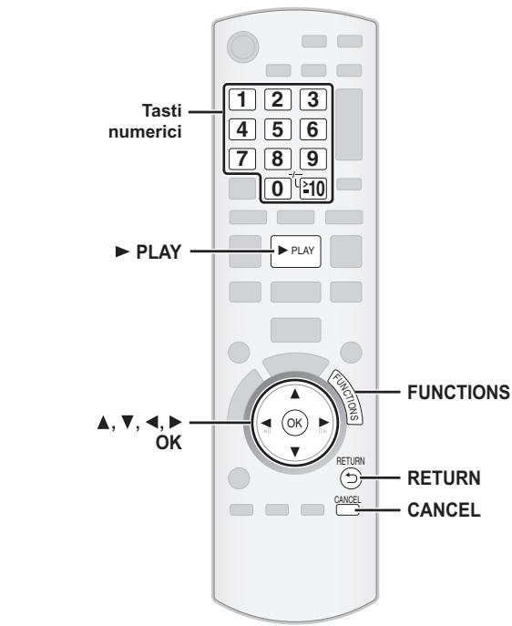 PANASONIC SC-PT170 - Selezionare la playlist. - 1