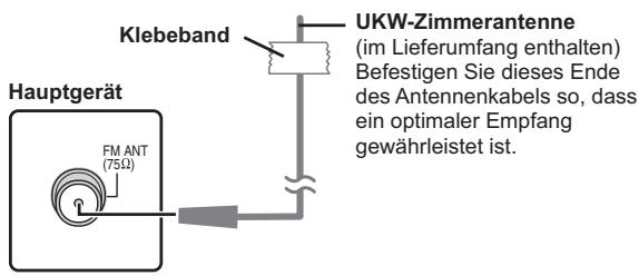 PANASONIC SC-PT170 - Anschlüsse der Radio-Antenne - 1