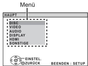 PANASONIC SC-PT170 - Ändern der Einstellungen des Wiedergabegeräts - 3