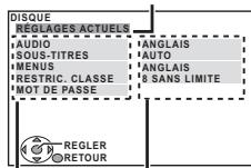 PANASONIC SC-PT480 - Modifier les paramétrages du lecteur - 2