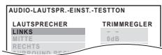 PANASONIC SC-PT480 - Drücken Sie [OK]⑨, um den Testton-Modus einzugeben. - 1
