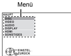 PANASONIC SC-PT480 - Ändern der Einstellungen des Wiedergabegerats - 1