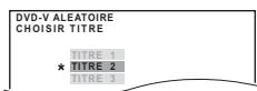 PANASONIC SC-PT480 - Appuyez sur [▲,▼] pour sélectionner un groupe ou un titre, puis appuyez sur [OK]. - 1