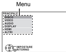 Cambiare le impostazioni dellettore 1