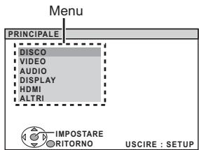PANASONIC SC-PT570 - Cambiare le impostazioni dellettore - 3