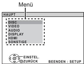PANASONIC SC-PT570 - Ändern der Einstellungen des Wiedergabegeräts - 3
