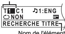 PANASONIC SC-PT570 - Affichez le menu à l'écran. - 1