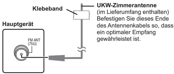 PANASONIC SC-PT570 - Anschlüsse der Radio-Antenne - 1