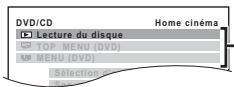 PANASONIC SC-PT70 - Selectionner la source depuis le menu START - 2