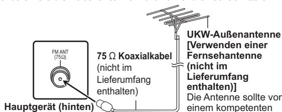 PANASONIC SC-PT70 - Verwendung einer Außenantenne - 2