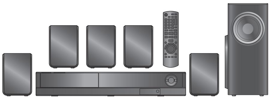 PANASONIC SC-PT70 - Système DVD home cinema - 1