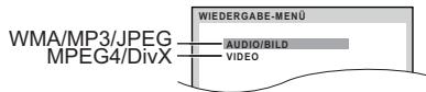PANASONIC SC-PT70 - Benutzung WIEDERGABE-MENU - 1