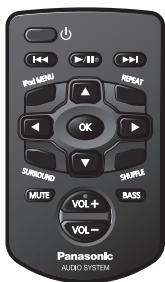 PANASONIC SC-SP100EG - Afstandsbediening - 1