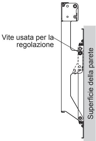 PANASONIC TY-WK4P1RW - Regolazione dell'angolo della staffa di montaggio su parete. - 2