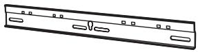 PANASONIC TY-WK4P1RW - Bauteile der Wandhalterung - 1