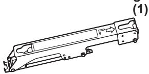 PANASONIC TY-WK4P1RW - Parts used to assemble the wall-hanging bracket - 2