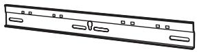 PANASONIC TY-WK4P1RW - Parts used to assemble the wall-hanging bracket - 1