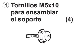 PANASONIC TY-WK5P1SW - TY-WK5P1SW Soporte para colgar en pared ( Tipo de montaje vertical) Piezas realizadas para ensamblar el soporte para colgar en pared - 4
