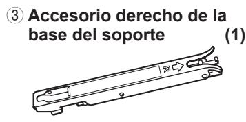 PANASONIC TY-WK5P1SW - TY-WK5P1SW Soporte para colgar en pared ( Tipo de montaje vertical) Piezas realizadas para ensamblar el soporte para colgar en pared - 3