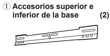 PANASONIC TY-WK5P1SW - TY-WK5P1SW Soporte para colgar en pared ( Tipo de montaje vertical) Piezas realizadas para ensamblar el soporte para colgar en pared - 1