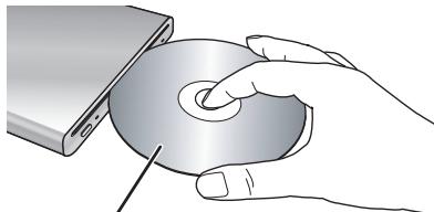 PANASONIC VW-BN2 - ◇ Insertion et retrait d'un disque - 1