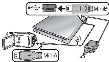 PANASONIC VW-BN2 - Verbinden Sie dieses Gerät mit dem Camcorder. - 1