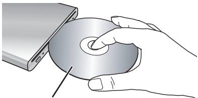 PANASONIC VW-BN2 - Inserting disc Insert the disc in the disc insertion slot. - 1