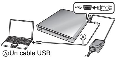 Un cable USB