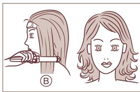 PANASONIC EH1771 - Outside curls on the sides of your hair - 1