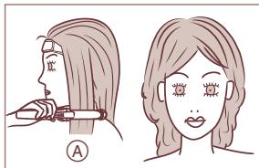 PANASONIC EH1771 - Inside curls on the sides of your hair - 1