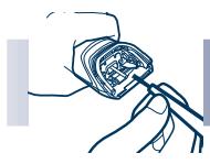 PANASONIC ER1610 - Pulizia della lama - 1