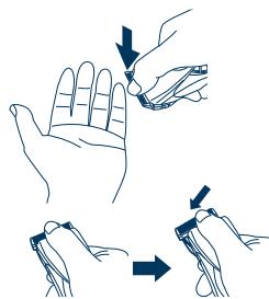 PANASONIC ER1610 - Montagem da lâmina - 1