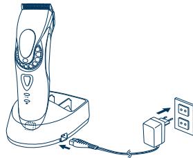 PANASONIC ER1610 - Dehaartrimmer opladen - 1