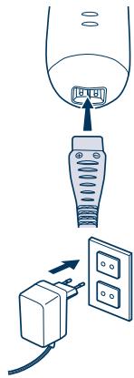 PANASONIC ER1610 - Dehaartrimmer opladen - 2