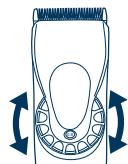 PANASONIC ER1610 - Using the hair clipper - 1