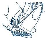 PANASONIC ER1610 - Dehaartrimmer gebruiken - 3