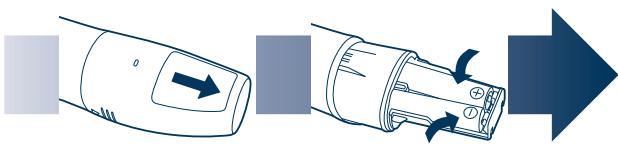 PANASONIC ER2403 - Austausch der Batterien - 1